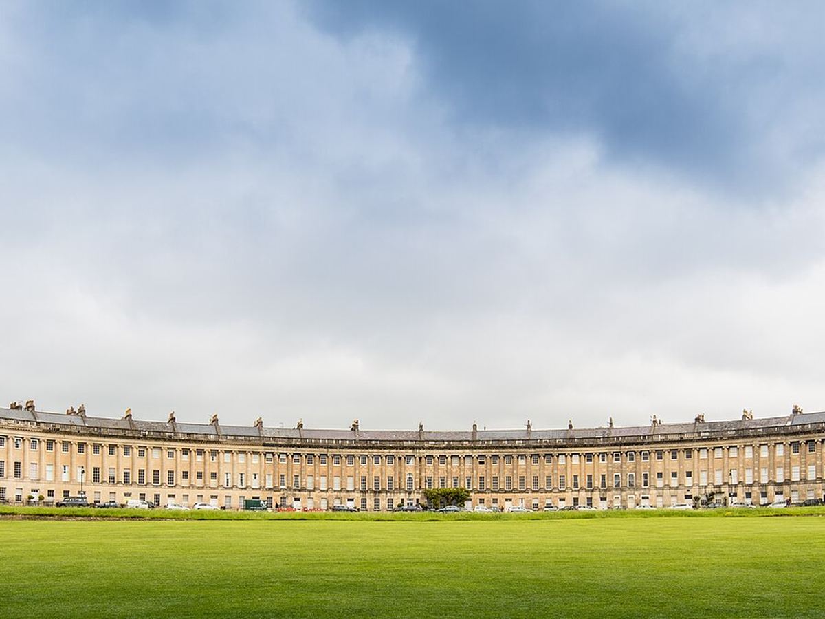 The Royal Crescent in Bath